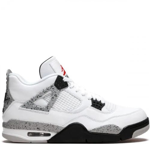 Air Jordan 4 white cement