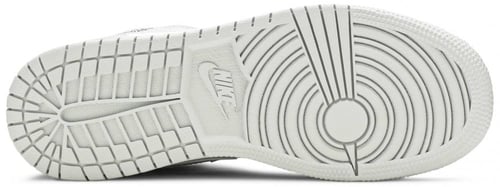 Air Jordan 1 Mid SE GS 'Swoosh Logo - Grey Camo'