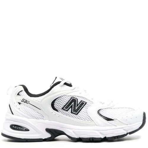 New Balance logo-patch low-top