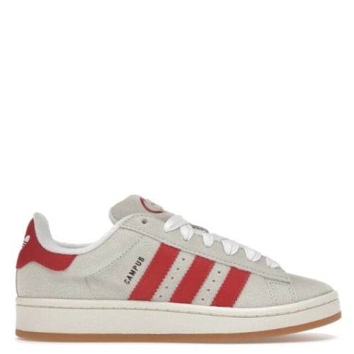 Adidas Campus 00s Crystal White Better Scarlet