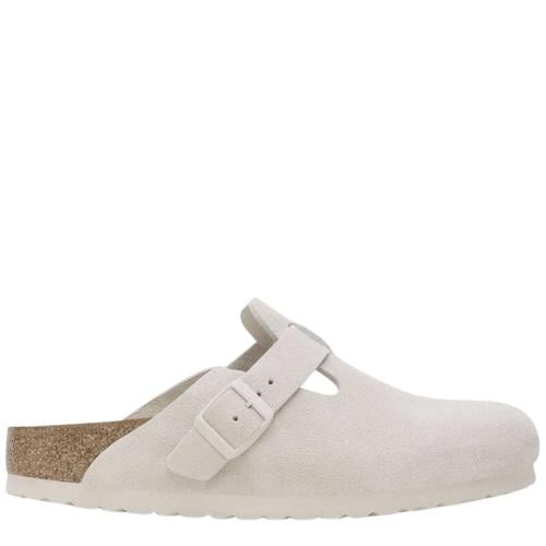 Birkenstock Boston suede clogs