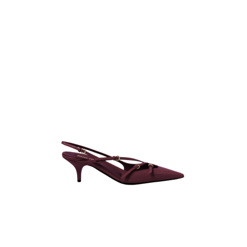 Miu Miu Pointed Toe Slingback Pumps