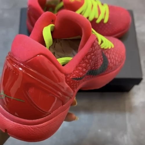 Nike Kobe 6 Protro "Reverse Grinch" sneakers