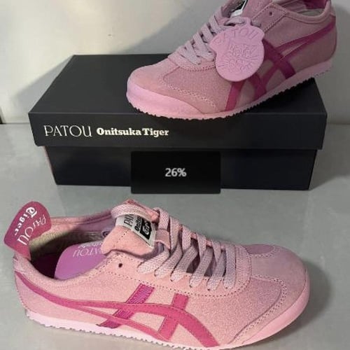 Onitsuka Tiger Mexico 66 SD "Beige/Beet Juice" sne...