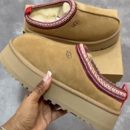 UGG Tazz contrast-stitch slippers