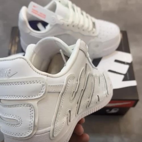 Nike X CPFM Air Force 1 "Triple White" sneakers