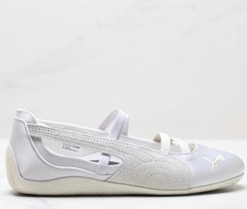 Puma Speedcat Ballet Satin 'Silver Mist Warm White...