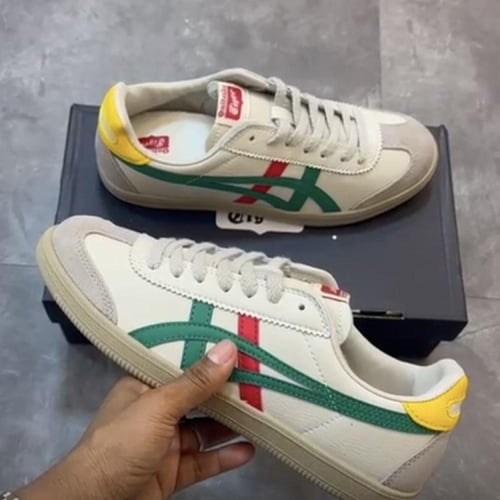Onitsuka Tiger Tokuten "White/Beige/Red/Green" sne...