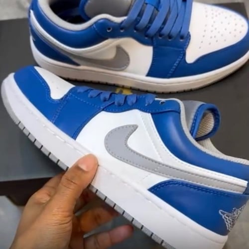 Air Jordan 1 Low "True Blue"