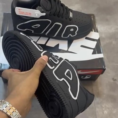 Nike X CPFM Air Force 1 "Black" sneakers