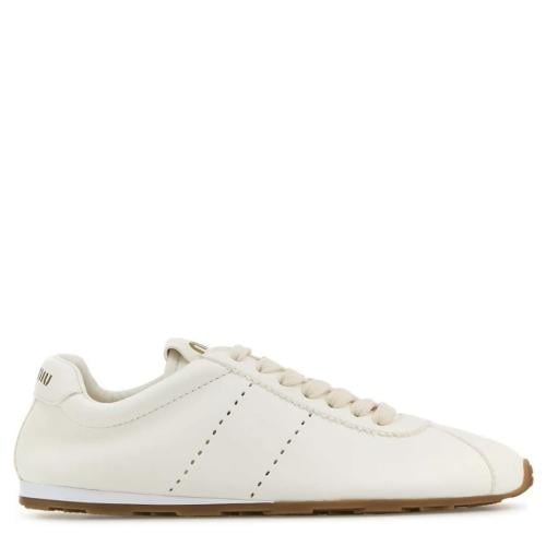 MIU MIU Plume Lace-Up Sneakers