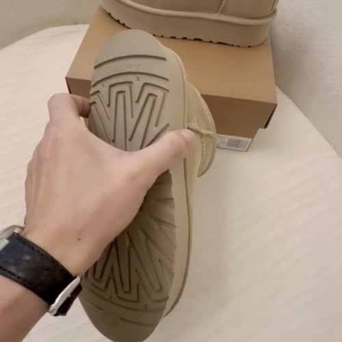 UGG Classic Ultra Mini Platform "Sand" boots