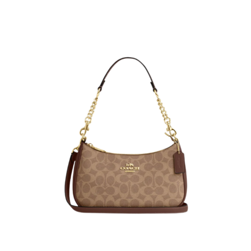 Teri Shoulder Bag In Signature Canvas