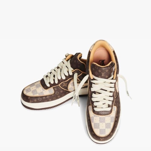 Nike Air Force 1 Low Louis Vuitton Monogram Brown