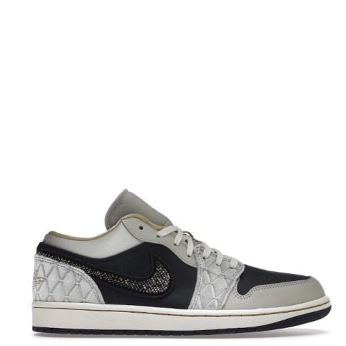 Jordan 1 Low Beaded Swoosh