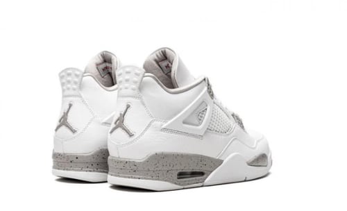 Air Jordan 4 white oreo