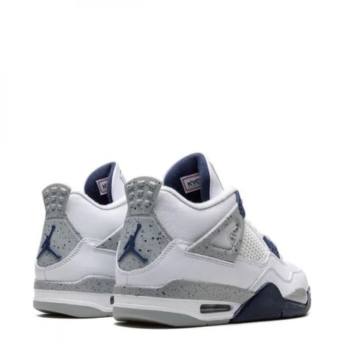 Air Jordan 4 Retro “Midnight Navy” أزرق غامق