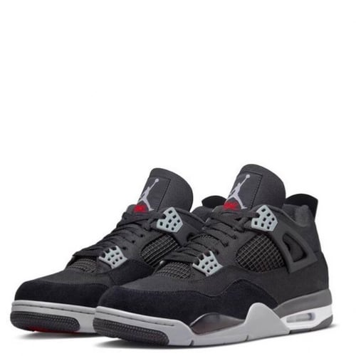 Air Jordan 4 “ black canvas”