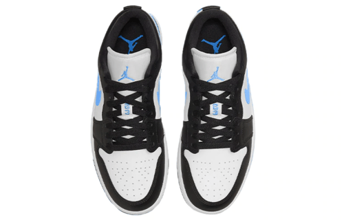 AIR JORDAN 1 LOW BLACK UNIVERSITY BLUE
