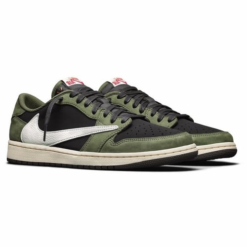 Travis Scott x Air Jordan 1 Low OG “Black Olive”