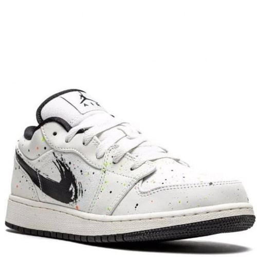 AIR JORDAN 1 LOW PAINT SPLATTER BRUSHSTROKE