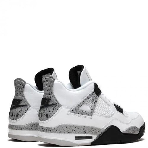 Air Jordan 4 white cement