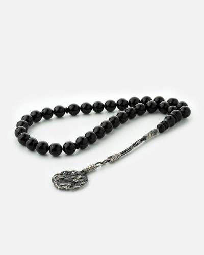 مسباح بكلايت أسود بتصميم كلاسيكي فاخر مع طربزونة ف...