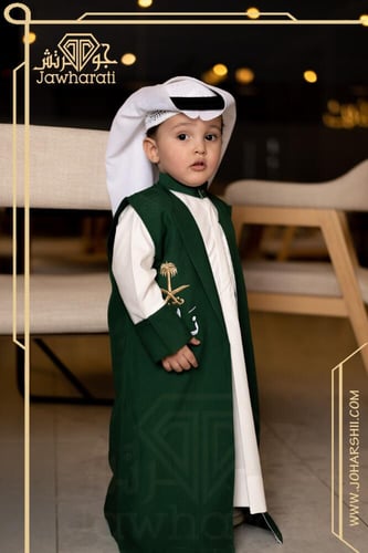 جلابيات اطفال اليوم الوطني