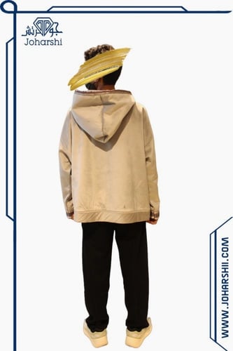 هودي اوفر سايز شتوي هليله ساده