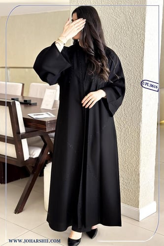 عباية رهف كتان شغل هاري مع كريستال