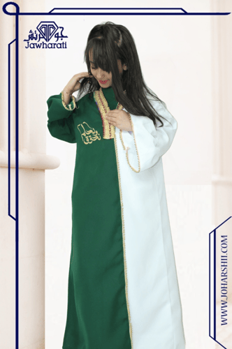 جلابية اليوم الوطني السعودي بناتي بتصميم تراثي أني...