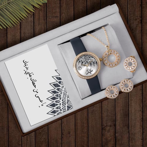 أطقم هدايا نسائية أنيقة مع طقم زركون