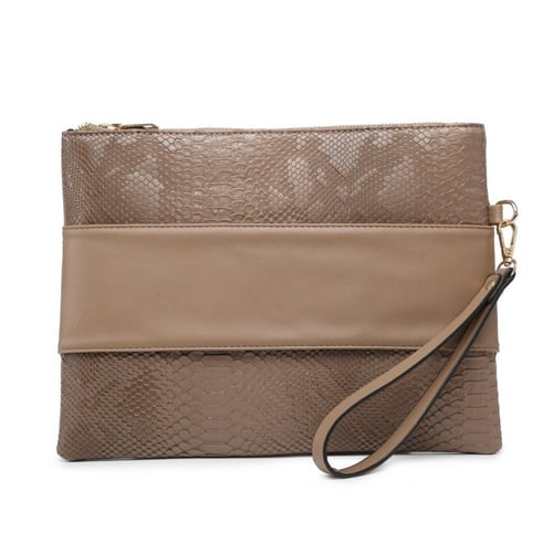 شنط يد باوتش جلد التمساح الصناعي - متعددة الألوان...