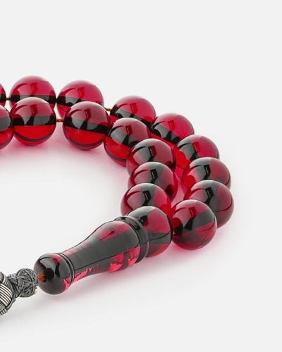 مسباح رجالي فاخر بكلايت بلون أحمر غامق