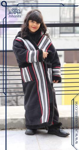 فروة اطفال شتوية سدو عربي دافئة