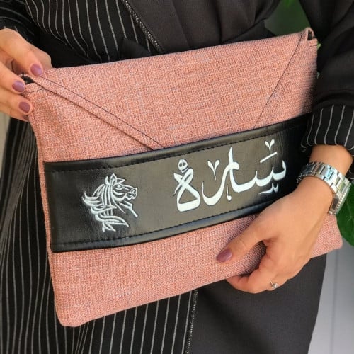 شنطه يد باوتش نسائي تطريز