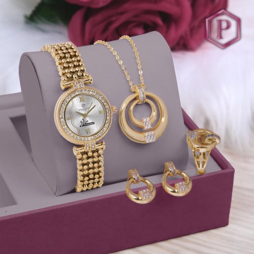 اطقم هدايا نسائية مع طقم زركون