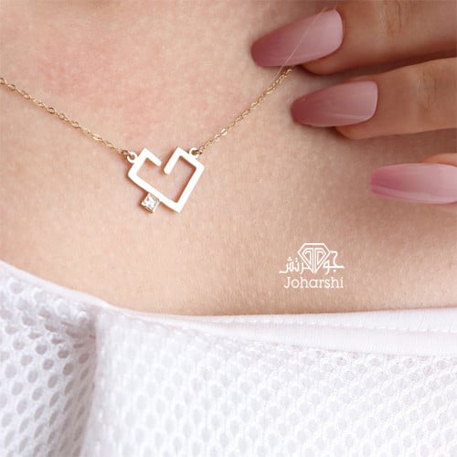 سلسال بالاسم حسب الطلب مع زركون أنيق