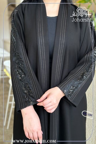 عباية قماش كتان لف