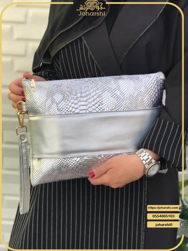 شنط يد باوتش انيقه جلد