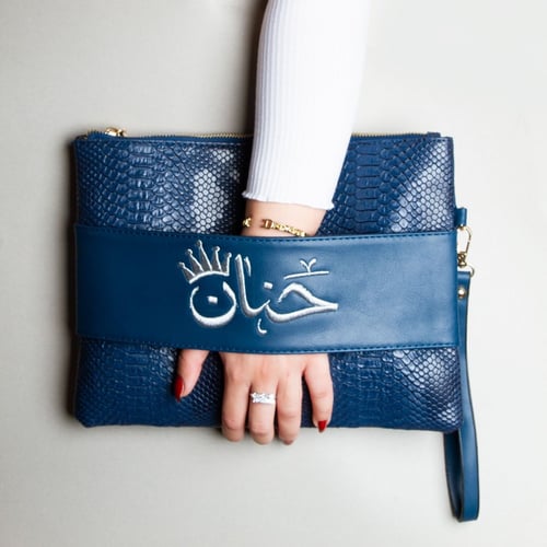 شنط يد باوتش جلد التمساح الصناعي - متعددة الألوان...