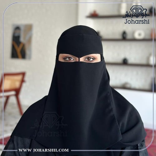 برقع سعودي طويل - براقع