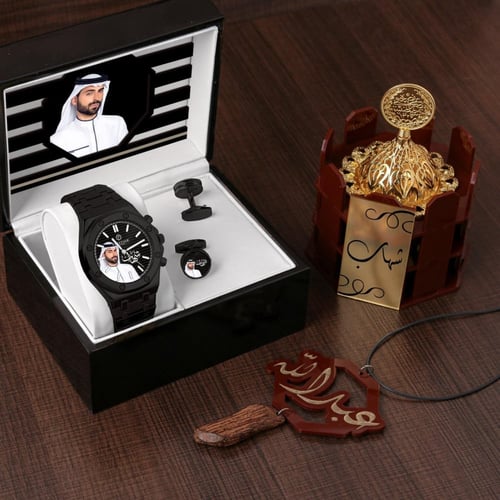 اطقم رجالية ساعات فاخرة مع ساعة كلاسيكية A-1712