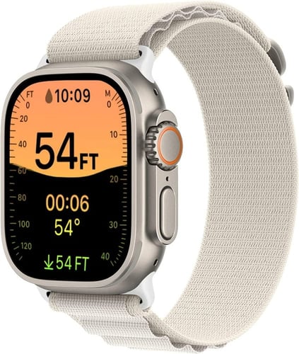 ساعة الترا الذكية الاصدار الثامن من باستك مع سواري...