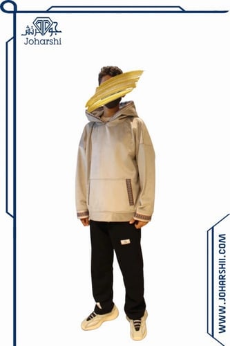 هودي اوفر سايز شتوي هليله ساده