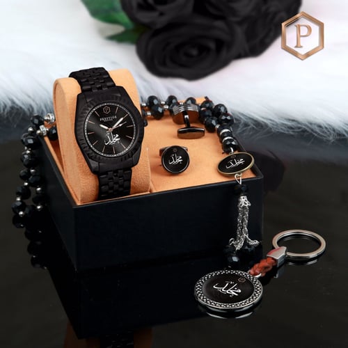 طقم هدايا رجالي برستيج بتصميم فاخر
