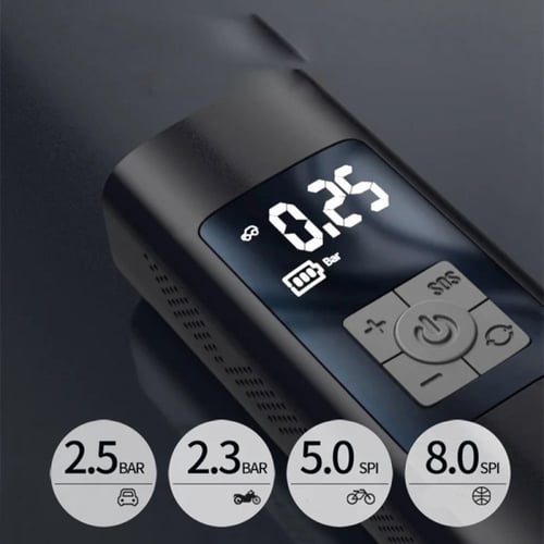 منفاخ هواء لاسلكي للسيارات بقوة 60 واط مضخة لنفخ ا...