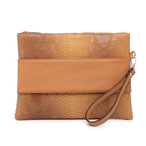 شنط يد باوتش جلد التمساح الصناعي - متعددة الألوان...
