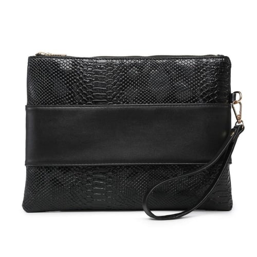 شنط يد باوتش جلد التمساح الصناعي - متعددة الألوان...