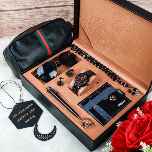 اطقم للاهداء رجالية راقيه متكامل B-1509